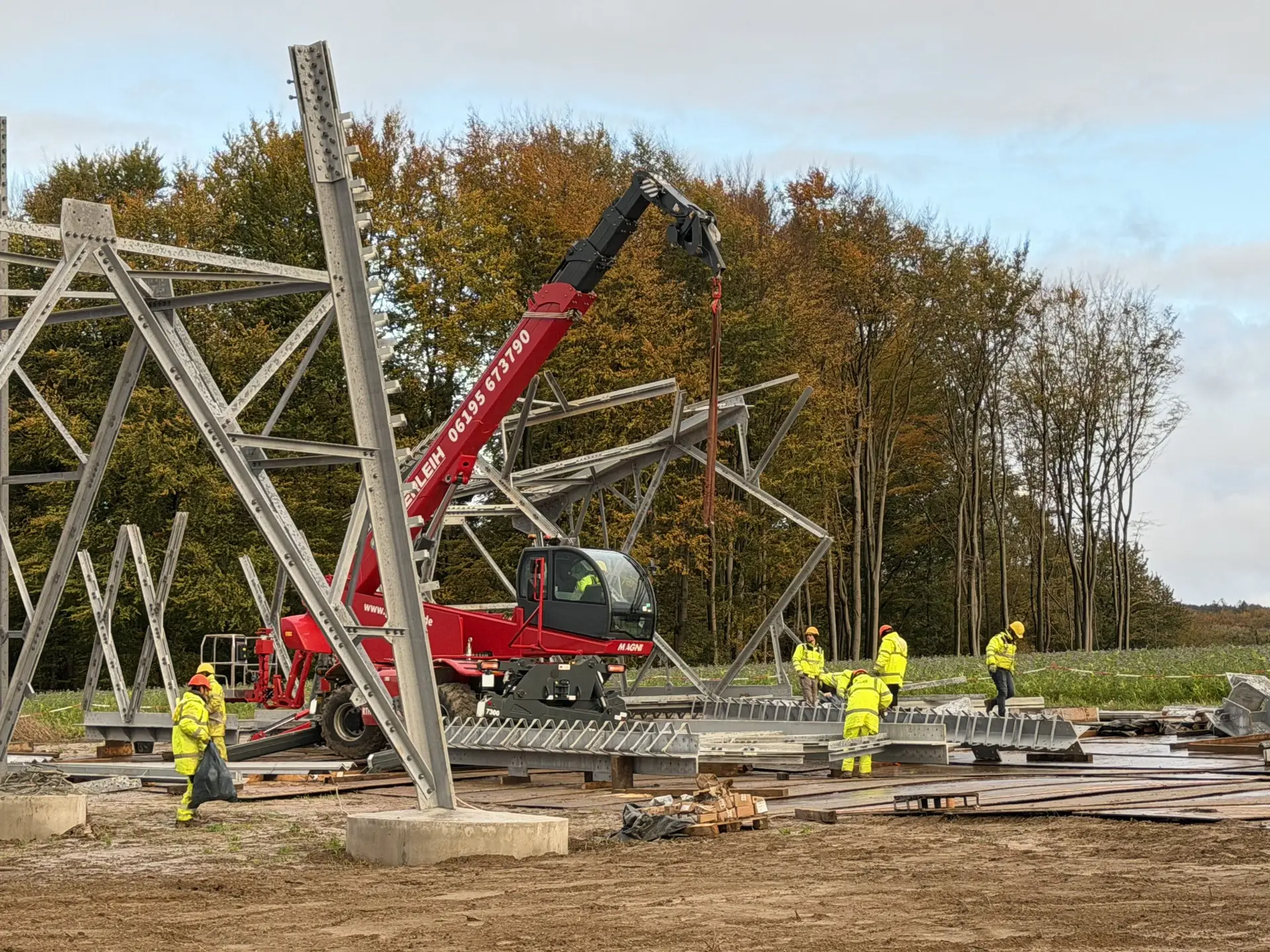 Naturschutzfachliche Begleitung im Gelände bei Infrastrukturprojekten